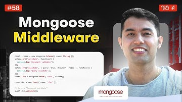 Mongoose Middleware Explained with Real Example 👍