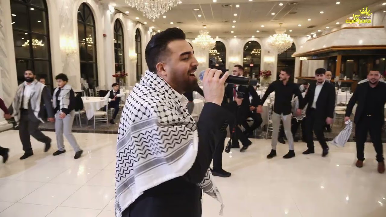 ناطر حبيبي الغالي 💔 اجمل دبكة جوبي رح تسمعها || النجـم نزار حداد || زفاف معتصم رائد زهرة شيكاغو 2025