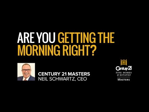 Real Estate Training - Are You Getting Your Morning Right?