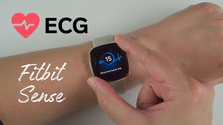 fitbit watch with ecg