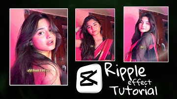 Ripple Effect Tutorial | CapCut Mobile | Viral Ripple Edit Like AE