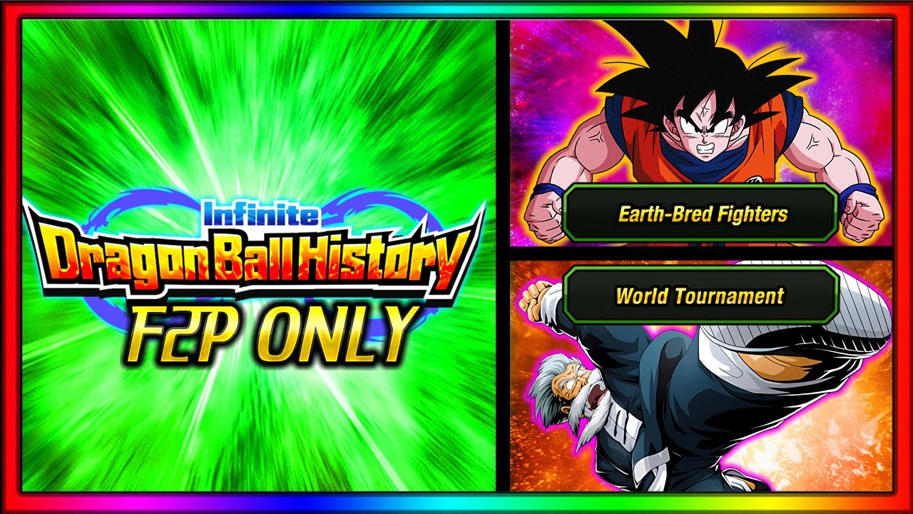F2P ALL MISSIONS STAGE 25 INFINITE DRAGON BALL HISTORY! Not Even a Challange 