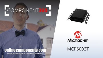 Component360: Microchip MCP6002T -  dual general purpose linear op amp