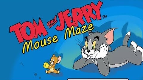 Tom and Jerry Mouse Maze - School part - Tom and Jerry Cartoons Games For Kids