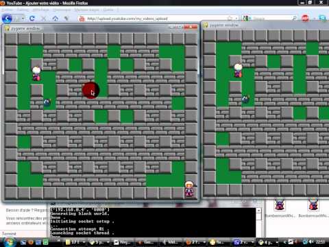 Super Bomberman online in python