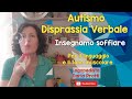 AUTISMO, DISPRASSIA VERBALE: INSEGNIAMO A SOFFIARE