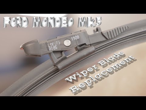 Ford Mondeo Mk5 Windscreen Wiper Blade Replacement
