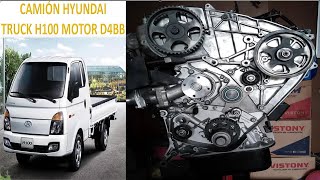 HYUNDAI H100 SINCRONIZACIÓN O PUESTA PUNTO CORREA DE DISTRIBUCIÓN