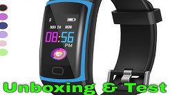 Fitness Tracker, Waterproof Activity Tracker with Heart Rate Monitor and Sleep Monitor,Waterproof