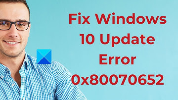 Fix Windows Update Error 0x80070652