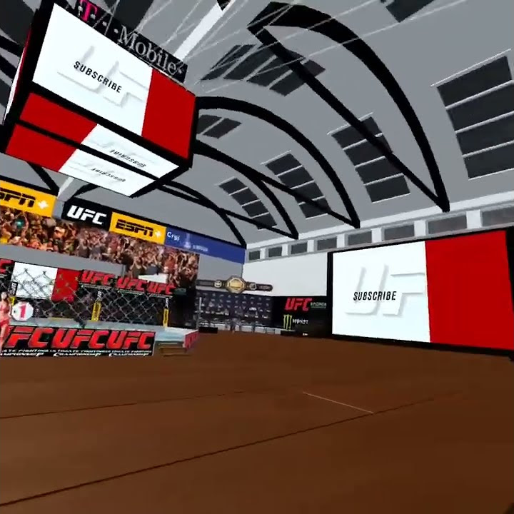 Making a Place to watch UFC FIGHTS IN VR on the Oculus Quest 2, using