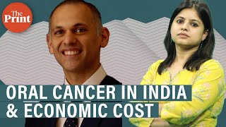 What's the economic burden of premature deaths & disabilities due to oral cancers in India