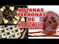 HAZ BOTANAS PERRONAS DE HALLOWEEN. EXPECTATIVA/REALIDAD