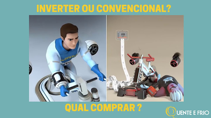 Qual a diferença entre ar condicionado quente e frio e inverter?