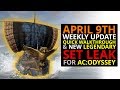 April 9th Weekly Update Walkthrough &amp; Legendary Set Leak for AC Odyssey!