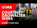 UTMB 2023 - Top 3 women