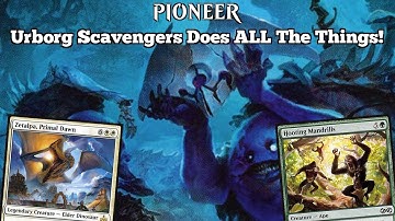 Urborg Scavengers Does ALL The Things! | 8 Flayer | Pioneer | MTGO