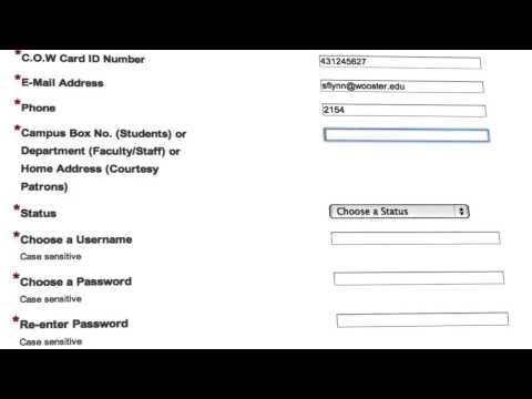 How to set up an Illiad account