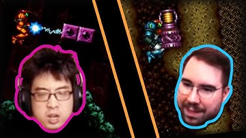 SKIPPING GRAVITY VS IMYT | Super Metroid Map Rando Race