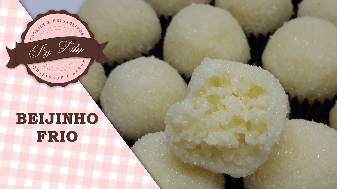 RECEITA DE BEIJINHO FRIO (NÃO VAI AO FOGO)