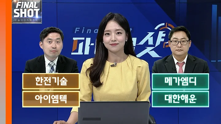 한전기술, 메가엠디, 와이엠텍, 대한해운 | Final Shot (20240527)