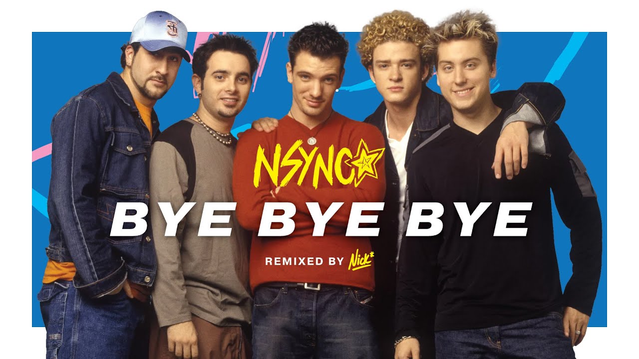 Bye bye song super. NSYNC Bye Bye Bye. NSYNC. N sync Bye Bye девушка. NSYNC В коробках.