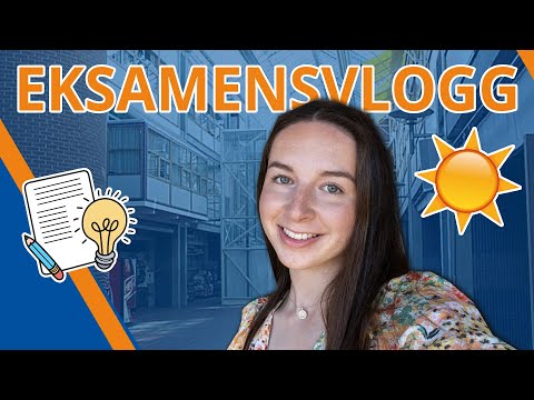 En ukes hjemmeeksamen! | StudentVlogg Trondheim