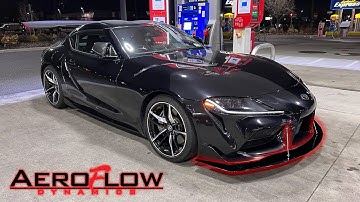 2020 Supra AeroFlow Dynamics Front Splitter Install