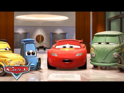 Mater and Lightning McQueen Apologize to One Another | Pixar Cars