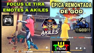 GOD vs TwT ? NUNCA le TIRES EMOTES al DIOS AKILES ? (full vivido por 100$) ?