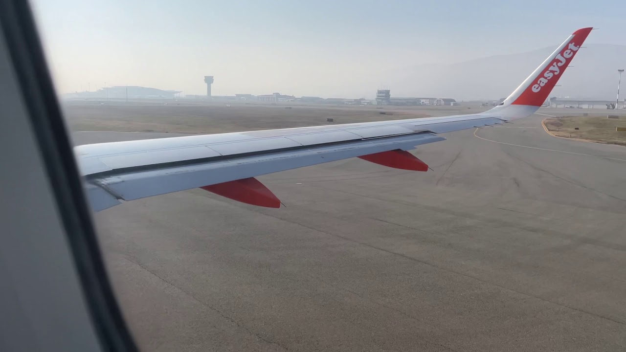 Takeoff Easyjet From Prishtina Prn Youtube
