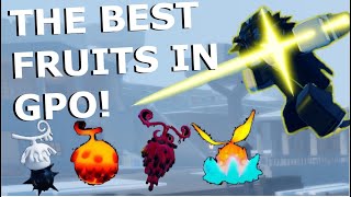 [GPO] Fruits YOU Should be Using! (Update 9 Tier List)