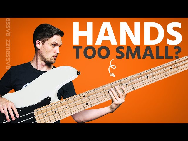 Are Your Hands *too small* to Play Bass? (5 *BIG* Mistakes) class=