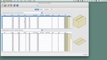 Quick Pallet Maker 5.7 - Calculate Single Boxes on Pallets
