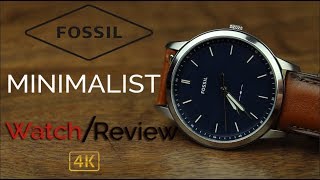 Fossil Minimalist FS5304 Review [4k]