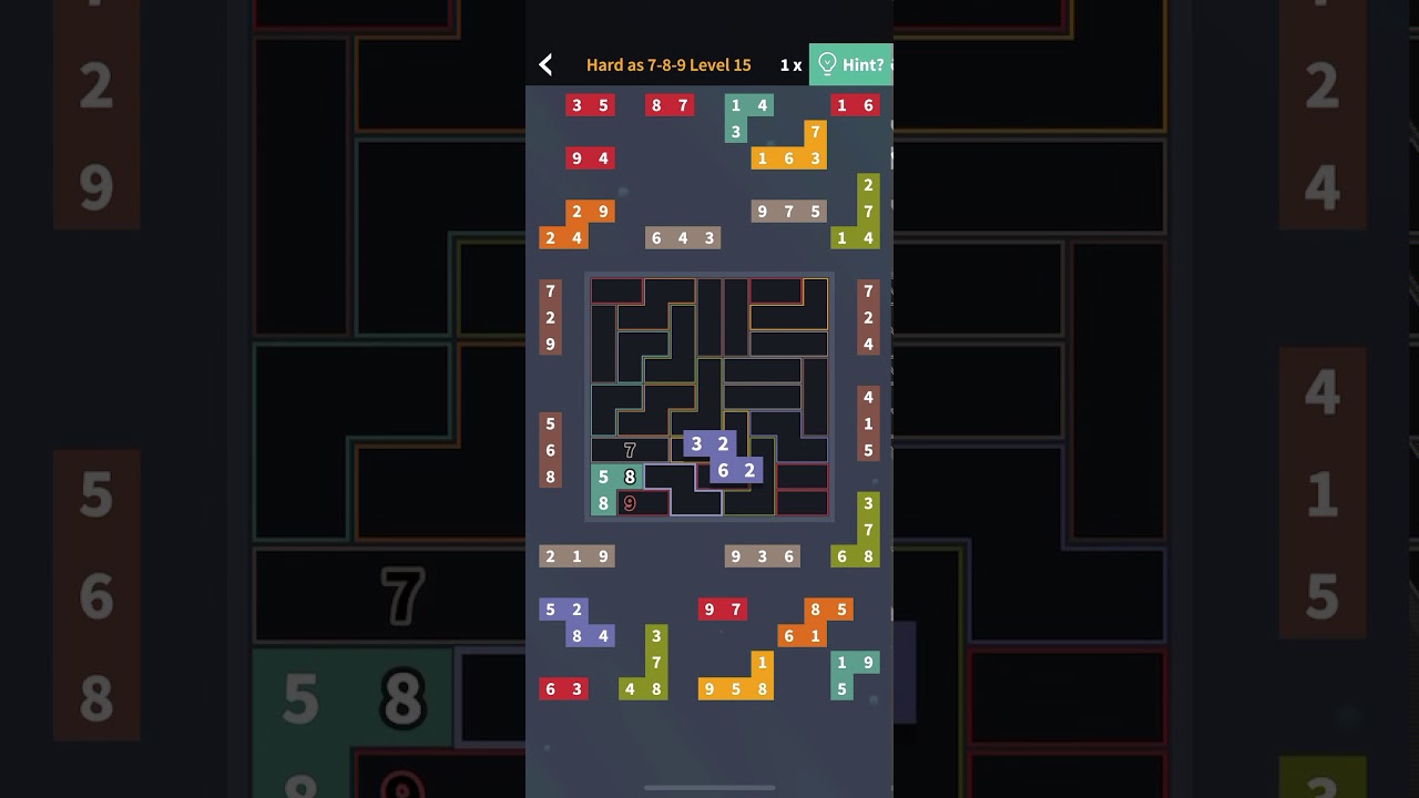 Flow Fit Sudoku Hard As 7 8 9 Level 15 YouTube