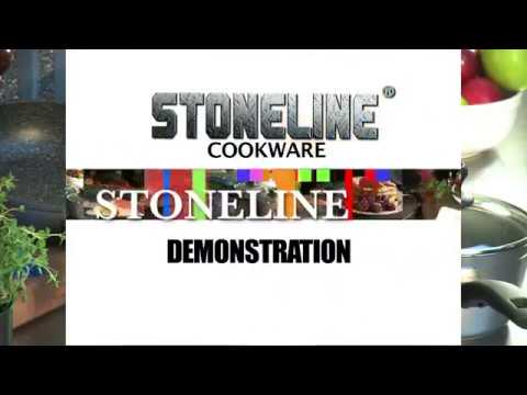 Сковорода с каменным покрытием Stoneline 24см с крышкой