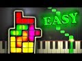 TETRIS THEME - Easy Piano Tutorial