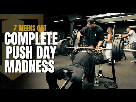 How To Train Push Day On Prep | IFBB Pro Carlos Philbrick | 7 WEEKS OUT | HOSSTILE
