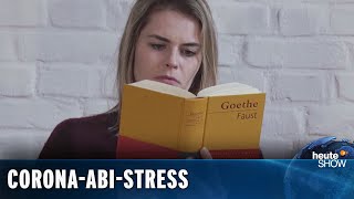 Hazel Brugger und Fabian Köster: Abitur in Zeiten von Corona