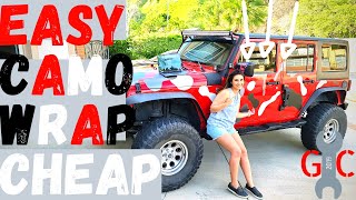 $50 DIY Jeep Transformation!! Giveaway WINNER Reveal