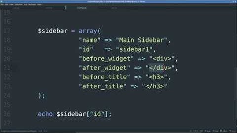 أساسيات تطوير قوالب ووردبريس: حول PHP Arrays -الجزء الثاني-