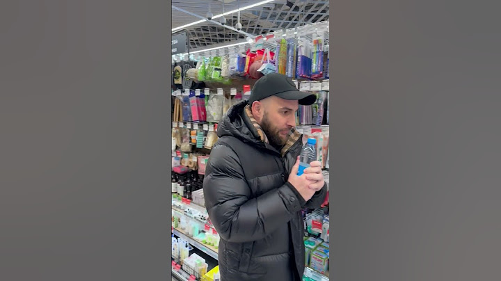 Каха в супермаркете
