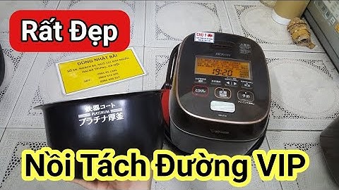 Tách Đường VIP | Nồi cơm 1 lít Zojirushi NW-JT10 | 0985851342