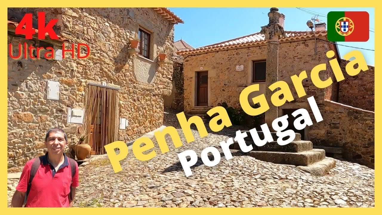 Penha Garcia, fossils and sport climbing, Portugal, 4K