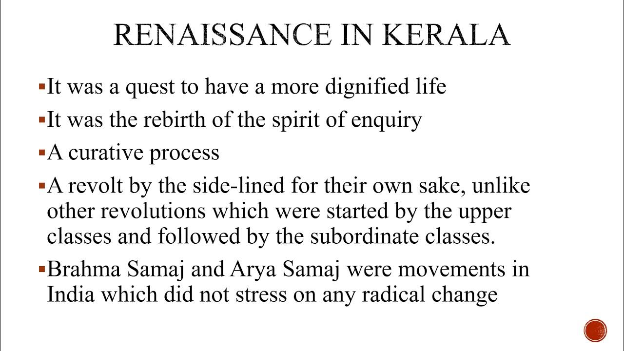 renaissance in kerala essay