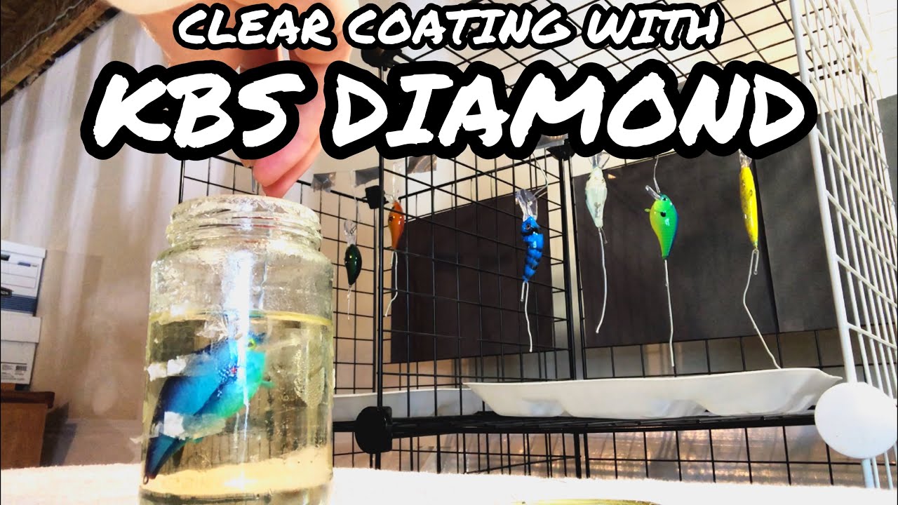 Dip Baits in KBS Diamond Clear Coat CORRECTLY! (How-To) Fishing
