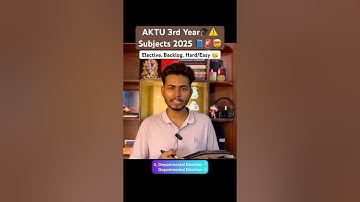 AKTU 3rd Year Subjects 2025 🎓📘 | 5th & 6th Semester Latest Syllabus 🚨| BTech CSE 📋✅