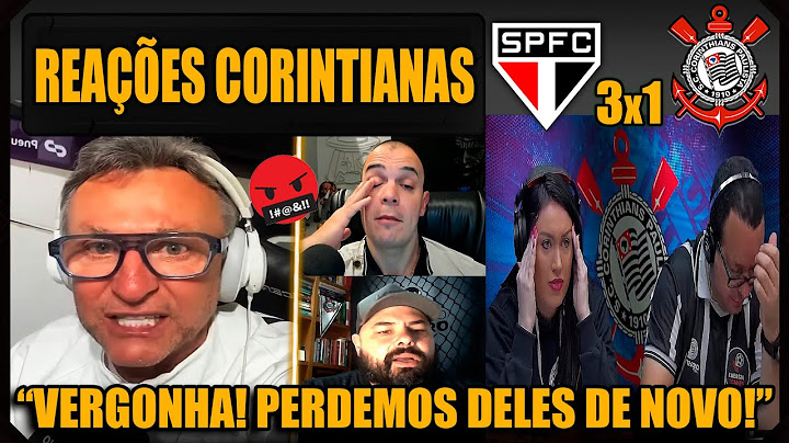 REAÇÕES dos CORINTIANOS - SÃO PAULO 3x1 CORINTHIANS - PAULISTÃO 2025 - VAMOS RIR DO CORINTHIANS