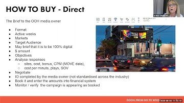 Digital Out of Home Webinar: From Go to Whoa
